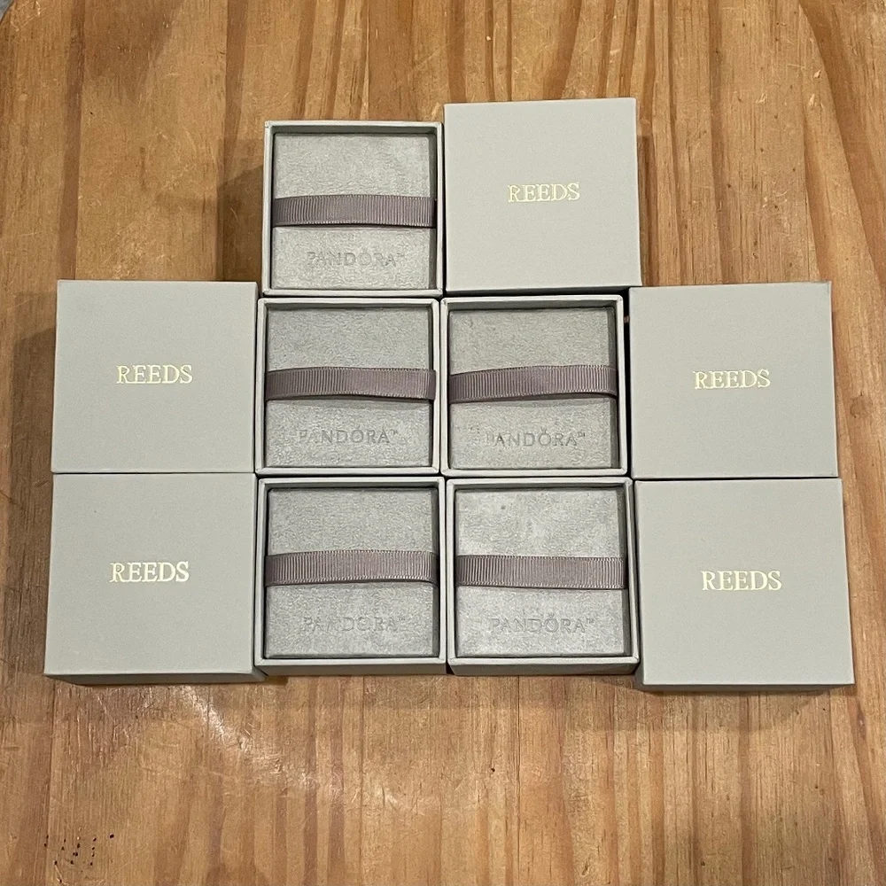 Lot of 5 Authentic Pandora Gift Boxes - NWOT Reeds Jewelers - Picture 1 of 6